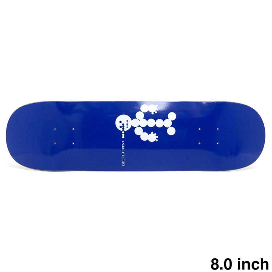 POLAR DECK ポーラー デッキ EMILE LAURENT SNOWMAN BLUE 8.0 スケート