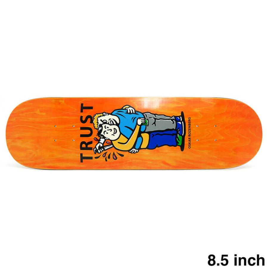 POLAR DECK ポーラー デッキ OSKAR ROZENBERG TRUST ORANGE STAIN 8.5 