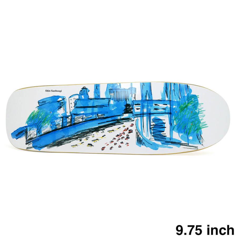 POLAR DECK ポーラー デッキ SHIN SANBONGI SHIN CITY 9.75 DANE 1 SHAPE スケートボード スケボー | 