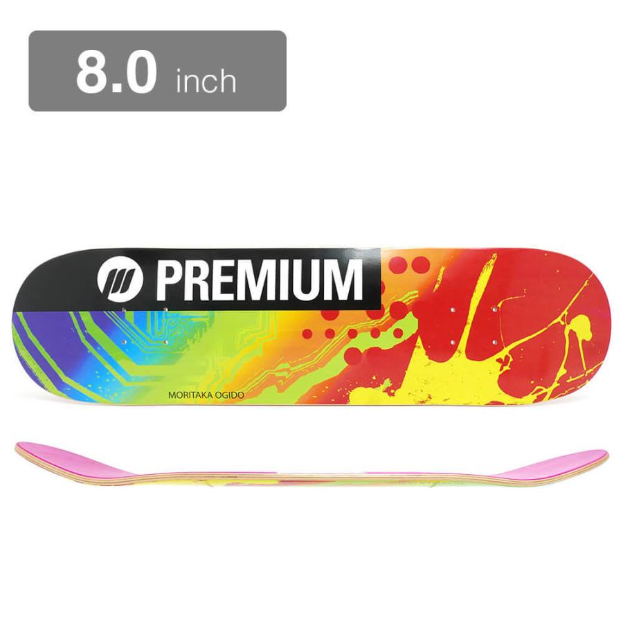 【セール】PREMIUM DECK プレミアム デッキ MORITAKA OGIDO SPLASH 8.0 スケートボード スケボー｜cs-skate