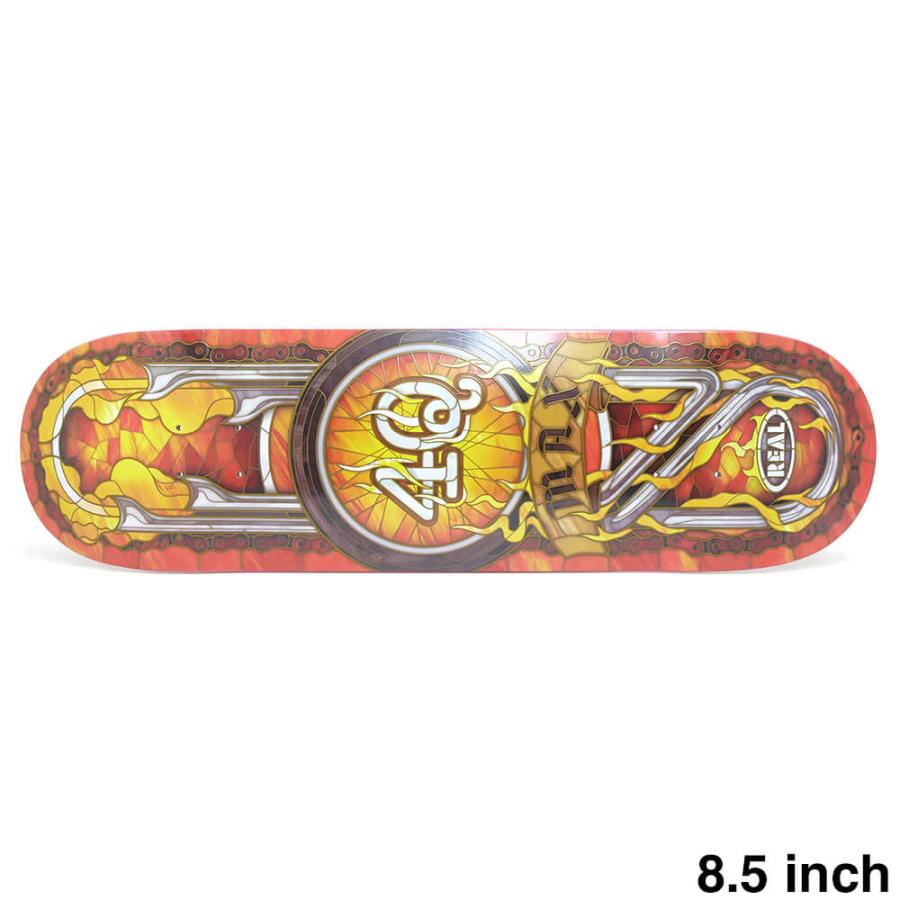 REAL DECK リアル デッキ MAX SCHAFF 4Q CATHEDRAL 8.5 スケートボード