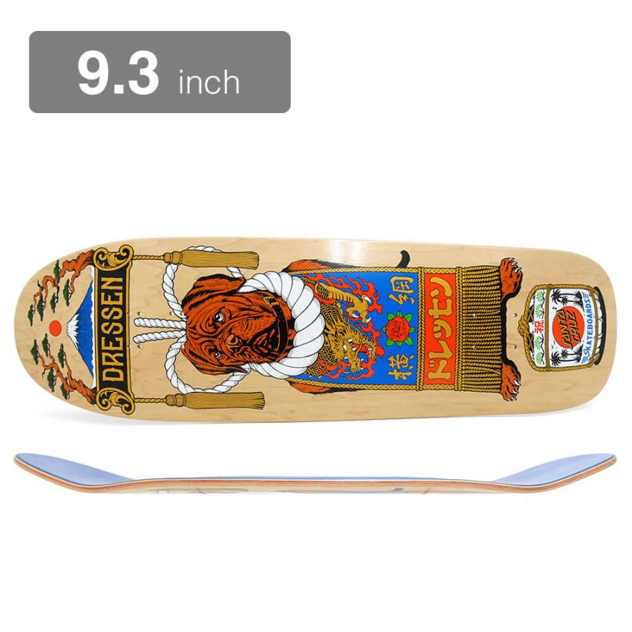 SANTA CRUZ スケボー デッキ 9.3 SUMO DOG PRO 9.3in x 32.36in SUMO DOG SHAPED PRO SKATEBOARD DECK – ハスコ