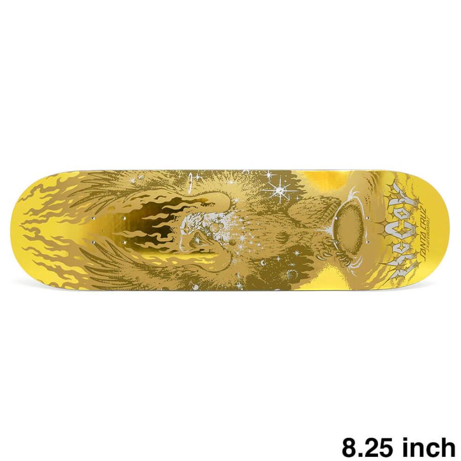 新品　遊戯王　25周年　スケートボード　デッキ　ゴールド　MEDICOM TOY SANTA CRUZ DECK サンタクルーズ デッキ MAURIO MCCOY COSMIC EAGLE VX
