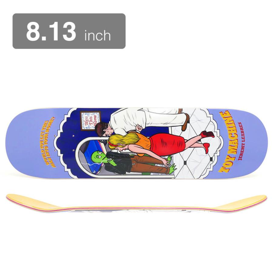 TOY MACHINE DECK トイマシーン デッキ JEREMY LEABRES BLESS THIS HOME 8.13 スケートボード