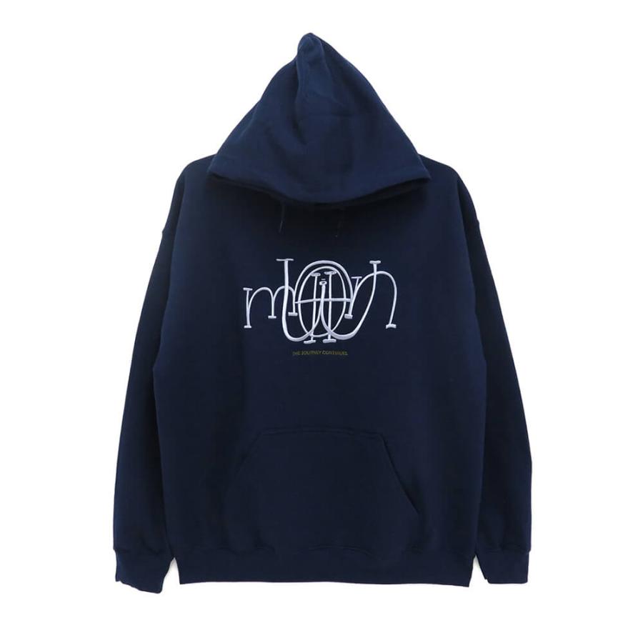 MAN WHO HOOD マンフー パーカー JOY NAVY スケートボード スケボー
