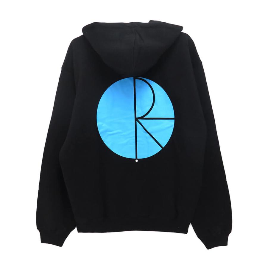 POLAR HOOD ポーラー パーカー FILL LOGO BLACK スケートボード  