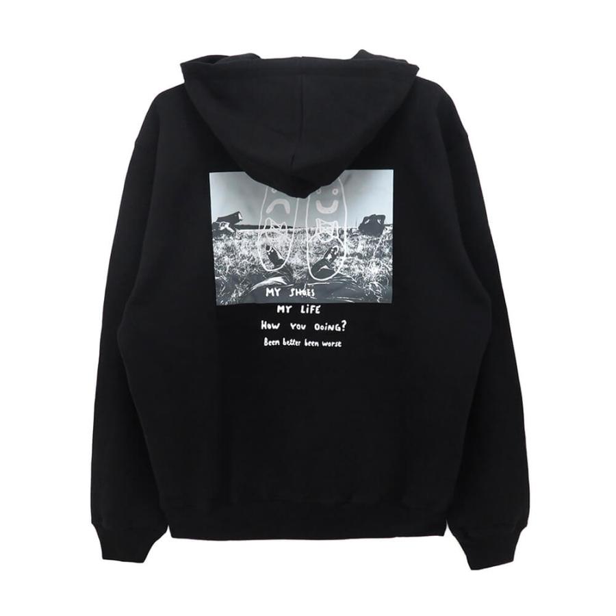 POLAR HOOD ポーラー パーカー STRUGGLE BLACK スケートボード  