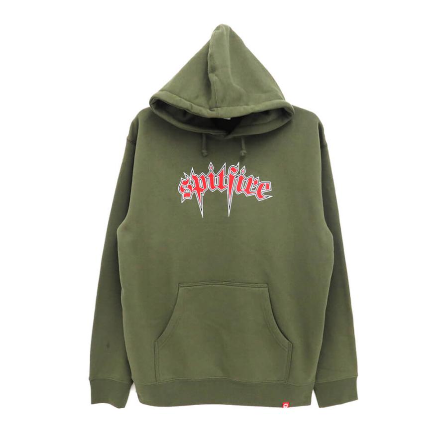 SPITFIRE WHEELS HOOD スピットファイヤー パーカー VENOM ARMY