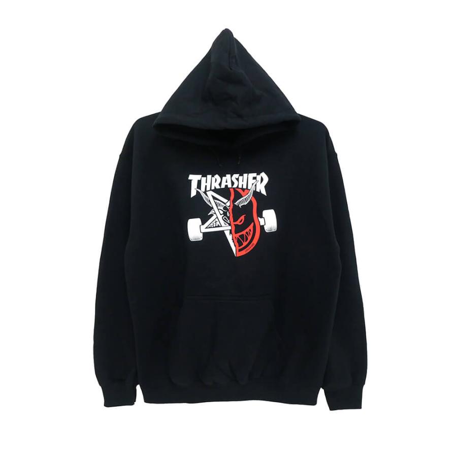 THRASHER HOOD スラッシャー パーカー x SPITFIRE THRASH ＆ BURN 