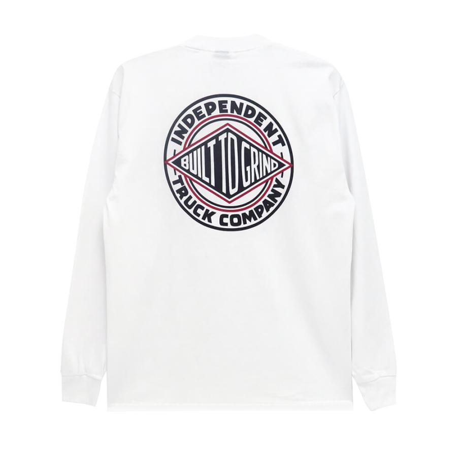 INDEPENDENT ロンT インディペンデント スケーター 袖ロゴ NAVY INDEPENDENT ロンT NAVY インディペンデント スケーター 袖ロゴ
