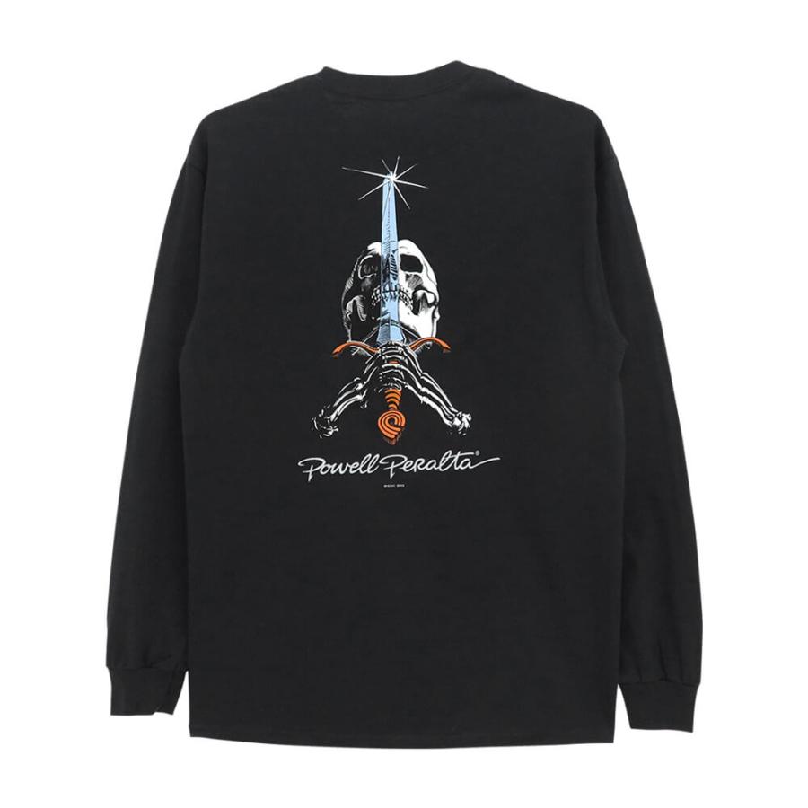 パウエル　ロンT ブラック POWELL 全3色 パウエルペラルタ PERALTA ロンT Tシャツ RIPPER L/S Tee