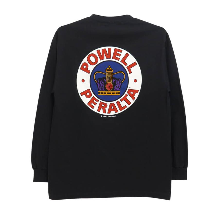 パウエルペラルタ ボーンズ 袖プリント ロングTシャツ size S POWELL（パウエル） POWELL PERALTA LONG SLEEVE パウエルペラルタ
