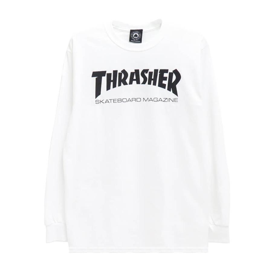 THRASHER LONG SLEEVE スラッシャー ロングスリーブTシャツ SKATE MAG