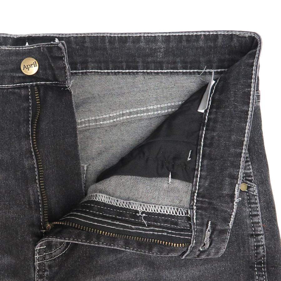 APRIL JEANS エイプリル パンツ ジーンズ WASHED BLACK APRIL JEANS エイプリル パンツ ジーンズ WASHED BLACK
