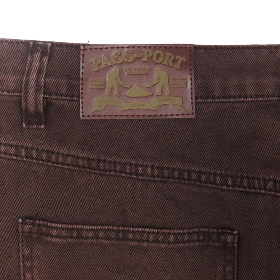 PASS~PORT JEANS パスポート パンツ ジーンズ WORKERS CLUB BOTTLE 
