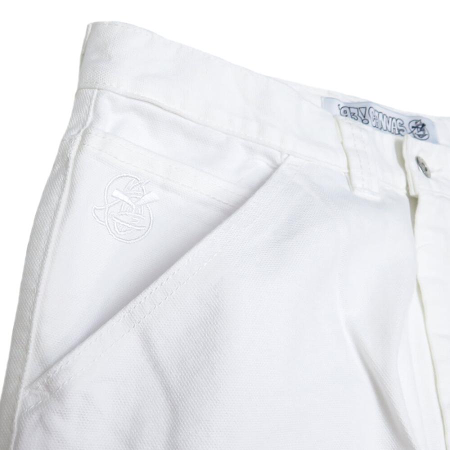 POLAR JEANS ポーラー パンツ ジーンズ 93! WORK PANTS WHITE スケートボード スケボー｜cs-skate｜02