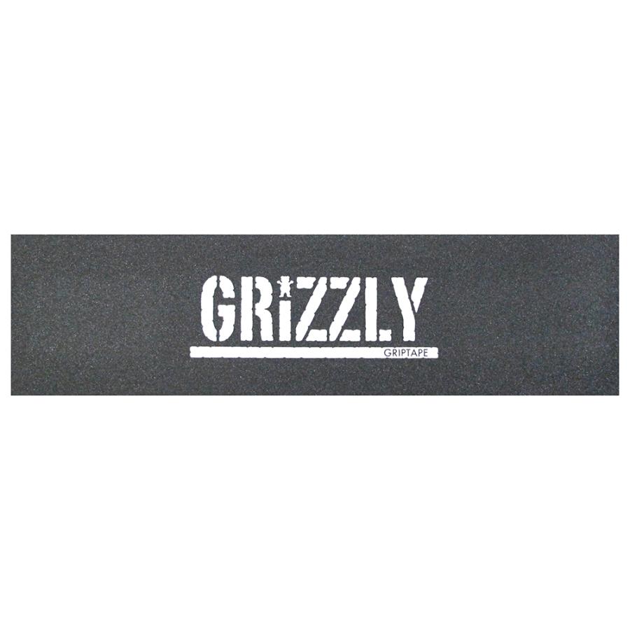 GRIZZLY DECKTAPE グリズリー デッキテープ STAMP LOGO WHITE