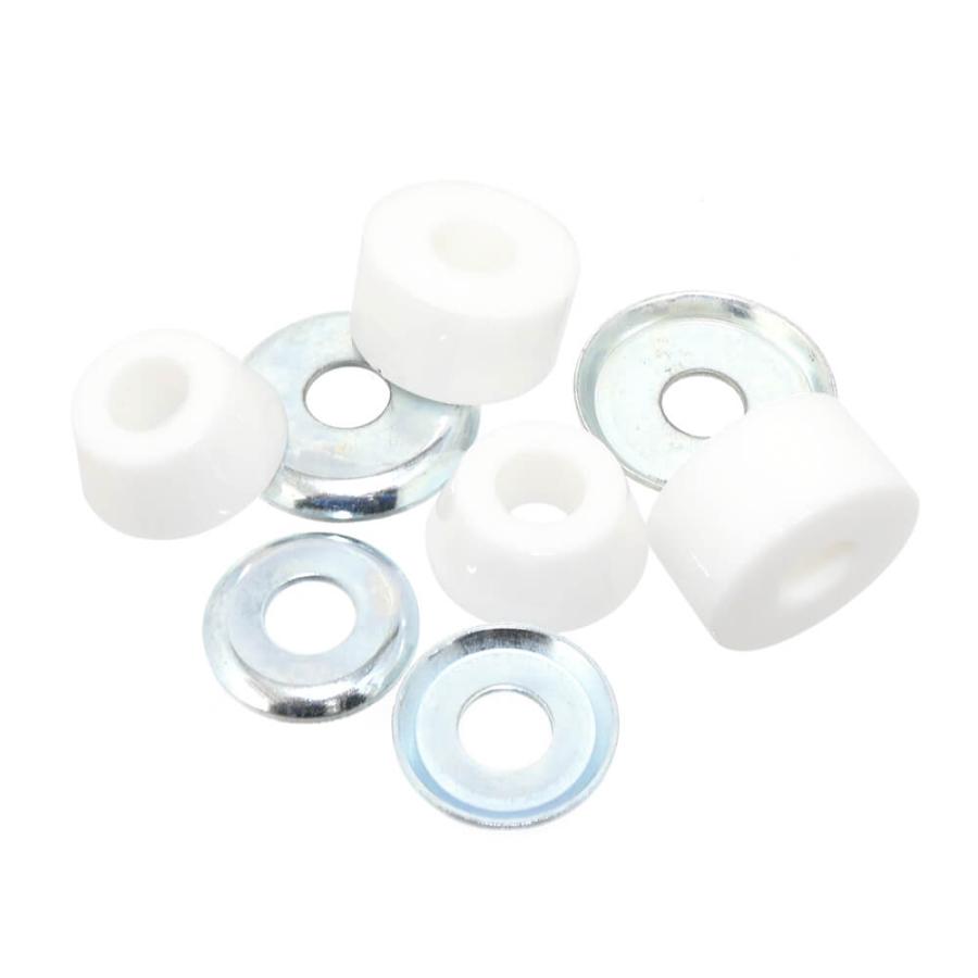 Independent Jeu De 4 Gommes Cylinder Super Soft 78A Blanc Pour Skateboard