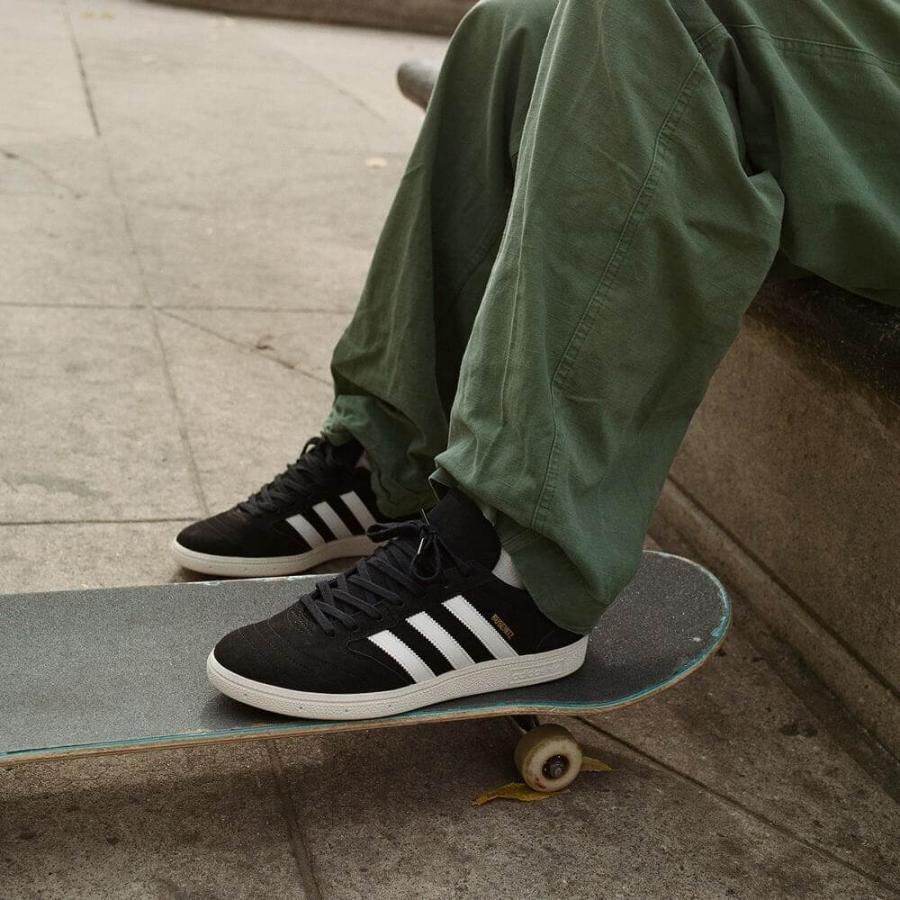 ADIDAS SHOES アディダス シューズ スニーカー BUSENITZ VINTAGE IE3103 BLACK/WHITE/CHALK スケートボード スケボー｜cs-skate｜08