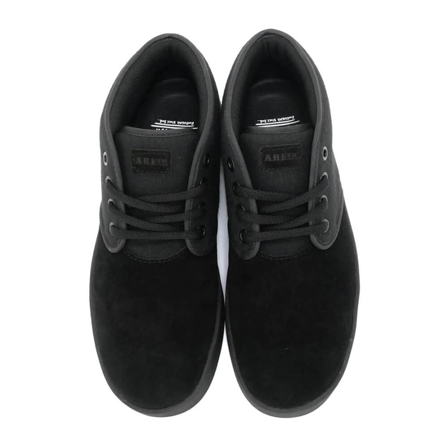 ARETH SHOES アース シューズ スニーカー BULIT ALL BLACK スケート