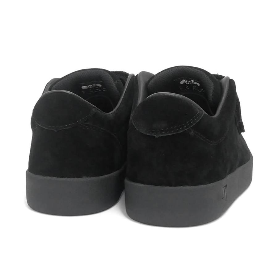 ARETH SHOES アース シューズ スニーカー I VELCRO ALL BLACK スケート