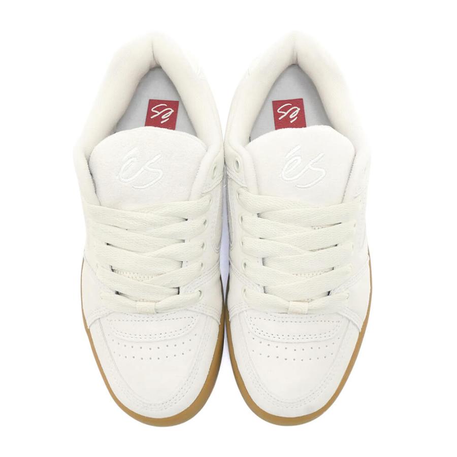 ESスニーカー スケートボード ES SHOES エス シューズ スニーカー アクセル ACCEL WHITE/GUM