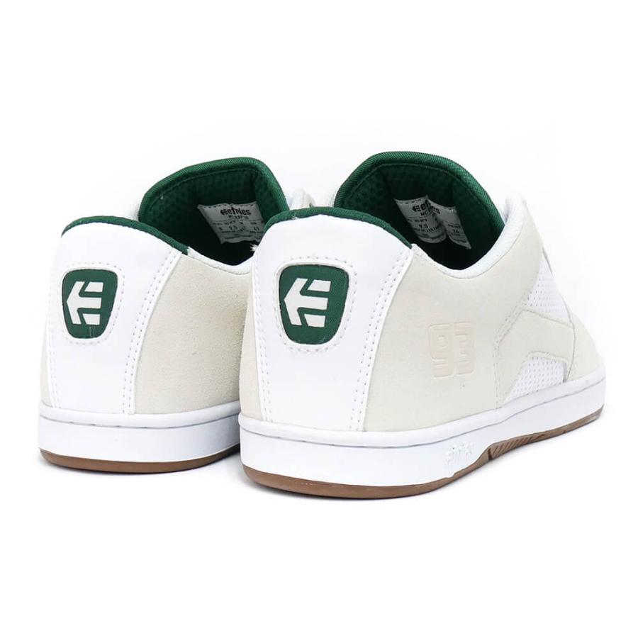 【セール】ETNIES SHOES エトニーズ シューズ スニーカー MC RAP LO（TREVOR MCCLUNG） WHITE/GREEN スケートボード スケボー｜cs-skate｜03