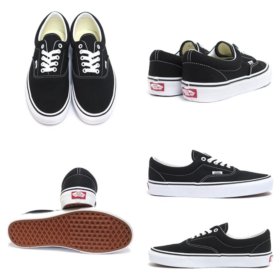 希少 新品 US企画 23cm Vans skate era スニーカー 黒 VANS SKATE ERA / BLACK / BLACK（バンズ/ヴァンズ スケート