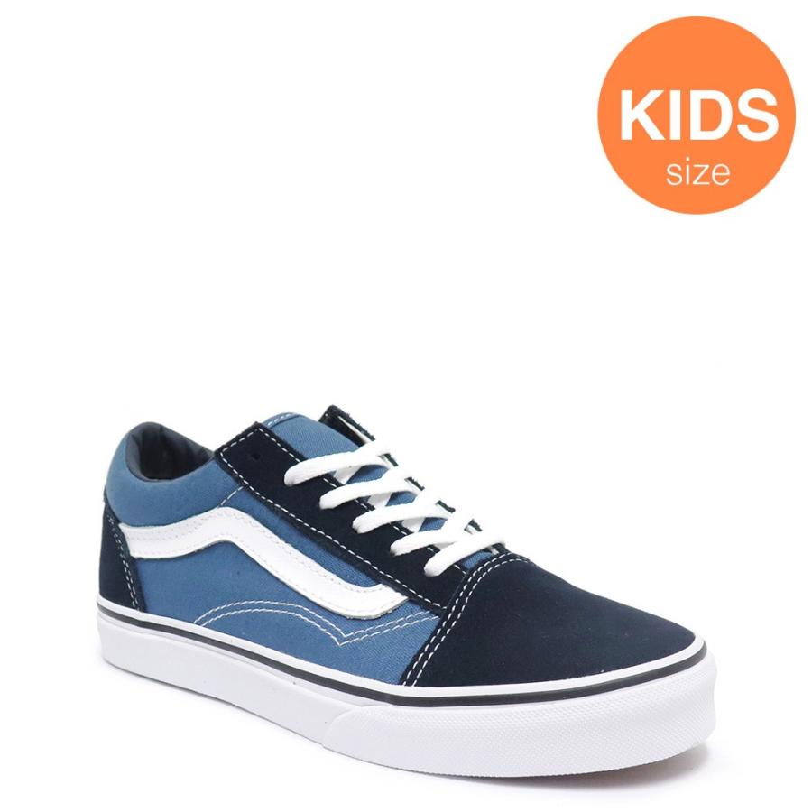 Vans Kids Shoes バンズ 子供用シューズ スニーカー Old Skool Kids 紺 白 Navy True White Us規格 スケートボード スケボー Skateboard Se Vans Oskd Nvw スケートボードのcaliforniastreet 通販 Yahoo ショッピング