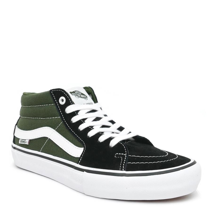 vans sk8 mid pro black