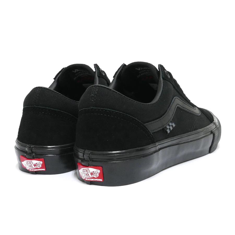 VANS SHOES バンズ シューズ スニーカー SKATE OLD SKOOL BLACK/BLACK（US企画） スケートボード