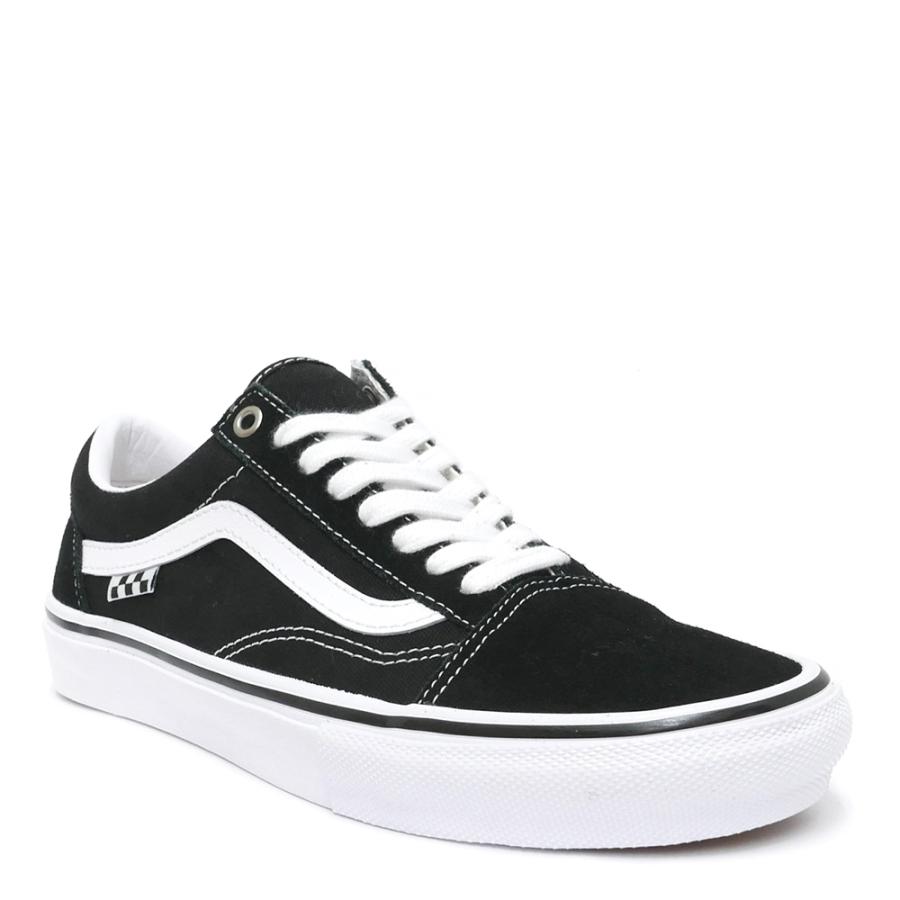 VANS SHOES バンズ シューズ スニーカー SKATE OLD SKOOL 黒/白 BLACK/WHITE（US企画） スケートボード スケボー｜cs-skate