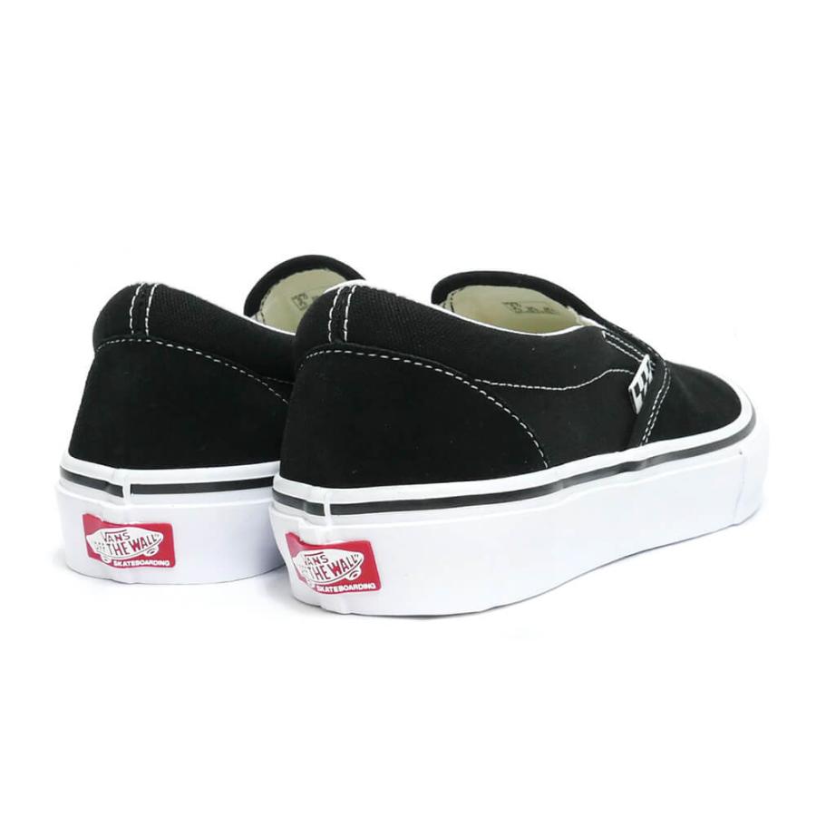 VANS SKATE SLIPON ブラック ホワイト US正規品 27cm Vans Skate Slip-On Black/White Shoes | EMPIRE