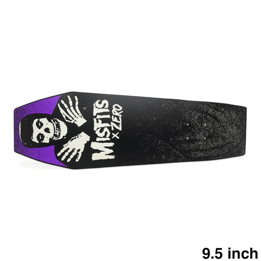 ZERO DECK ゼロ デッキ TEAM MISFITS FIEND COFFIN GITD 9.5 スケート