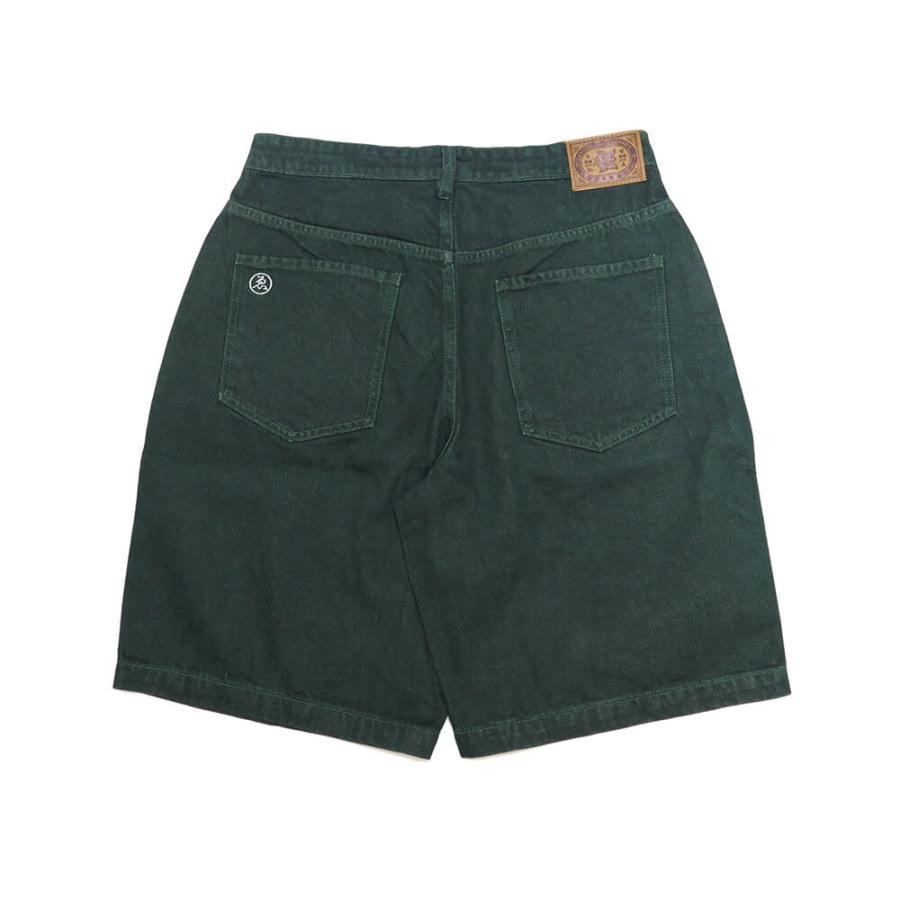 EVISEN SHORTS エビセン ショーツ SUSHI DENIM LIGHT GREEN スケート