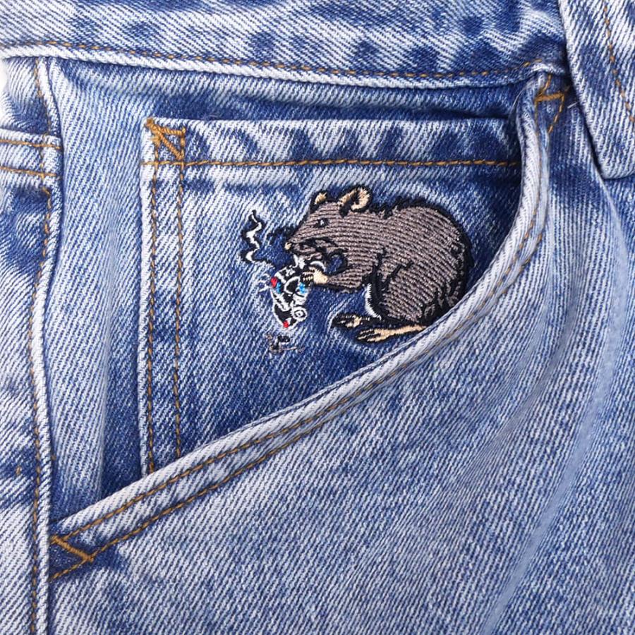 REAL SHORTS リアル ショーツ STREET CLEANER LIGHT WASH スケート