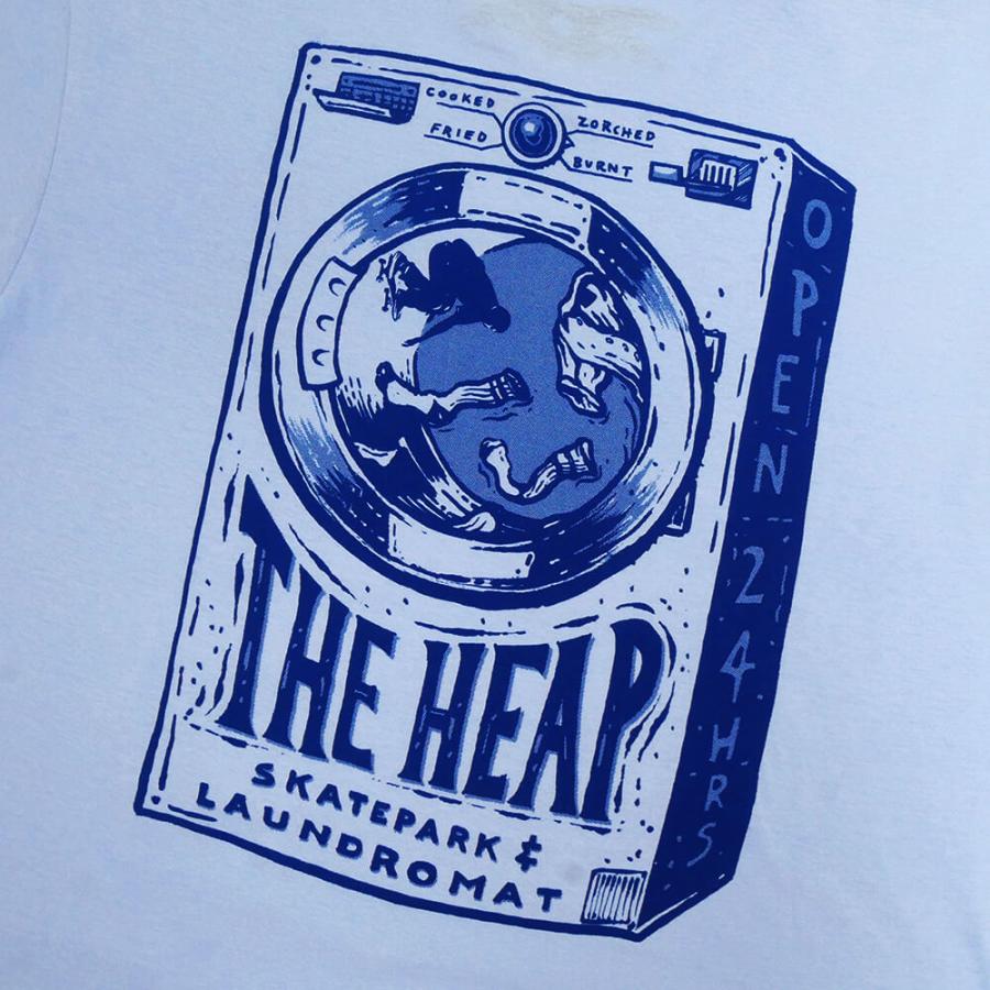 ANTIHERO T-SHIRT アンチヒーロー Tシャツ THE HEAP LIGHT BLUE
