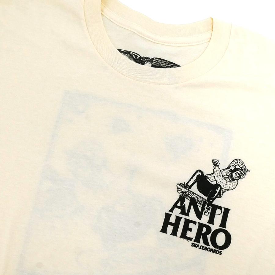 ANTIHERO T-SHIRT アンチヒーロー Tシャツ HEWITT LANCE CREAM