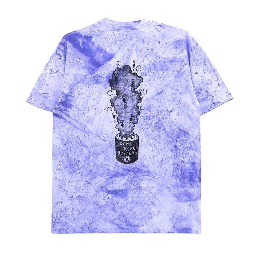 COCKROACH T-SHIRT コックローチ Tシャツ G BASTER PURPLE SMOKE