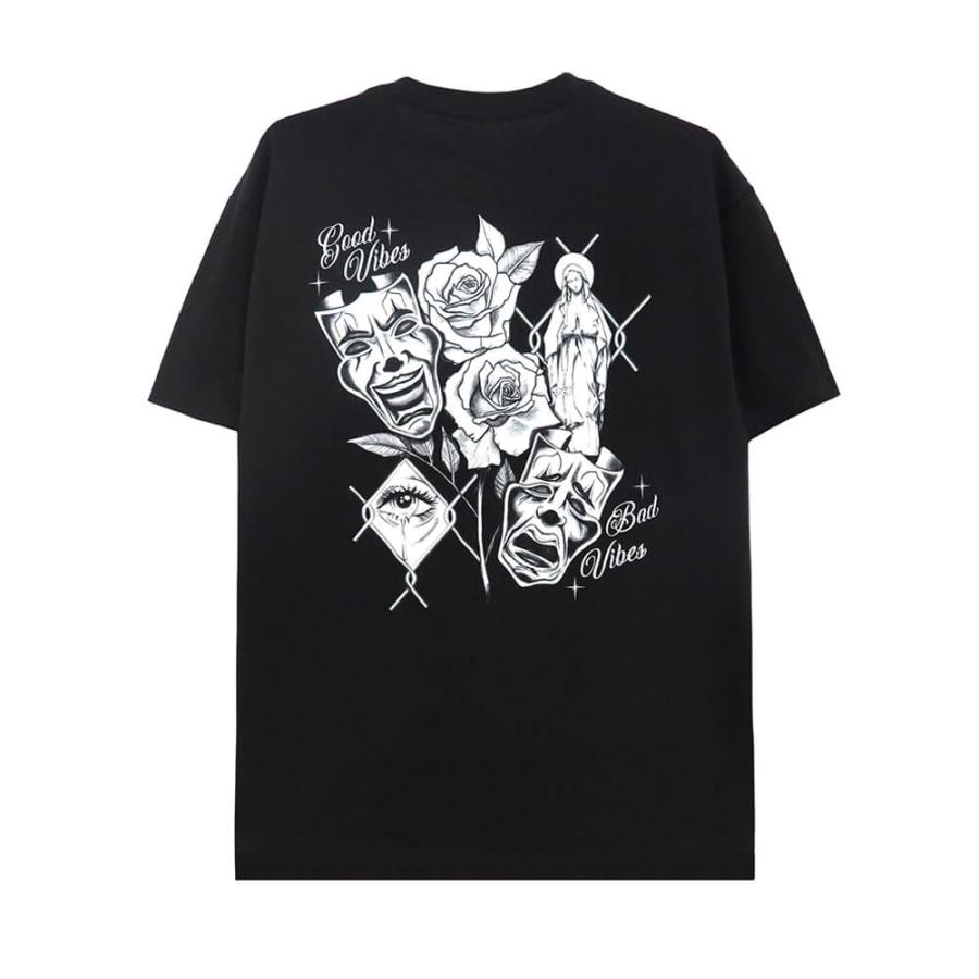 DGK T-SHIRT ディージーケー Tシャツ SAD GIRL BLACK スケートボード 