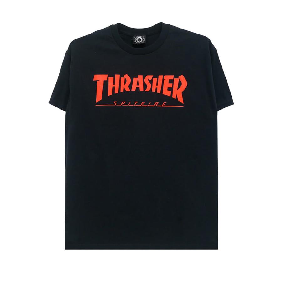 THRASHER T-SHIRT スラッシャー Tシャツ x SPITFIRE BIGHEAD JAKE