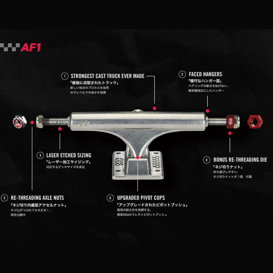 新品未使用！ACEトラック AF1 33 Ace ACE TRUCK エース トラック AF1 33 HI シルバー スケートボード