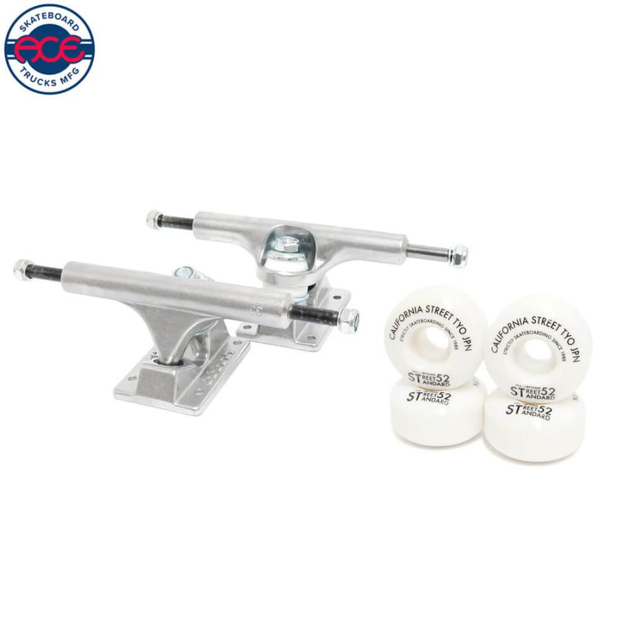 足回りセット ACE SET エース トラック＆ウィール＆ベアリングセット（トリック用） スケートボード スケボー | Ace