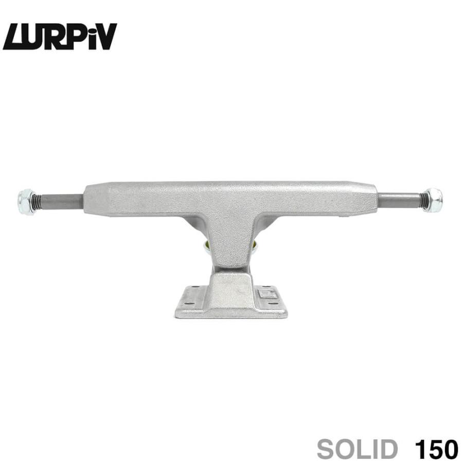 lurpiv 150 スケートボードトラック シルバー LURPIV TRUCK ラーピヴ トラック SOLID 150 シルバー スケートボード