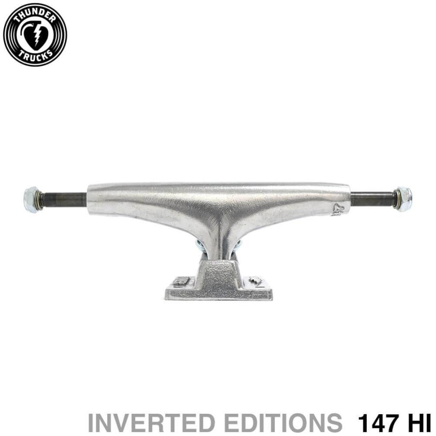 スケートボード THUNDER TRUCKS INVERTED EDITION 147/HI THUNDER TRUCK サンダー トラック INVERTED EDITIONS 147 HI
