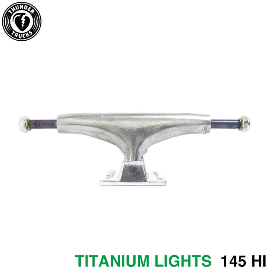 スケートボード THUNDER LO 145 TITANIUM3 スケートボード THUNDER LO 145 TITANIUM3 THUNDER サンダー