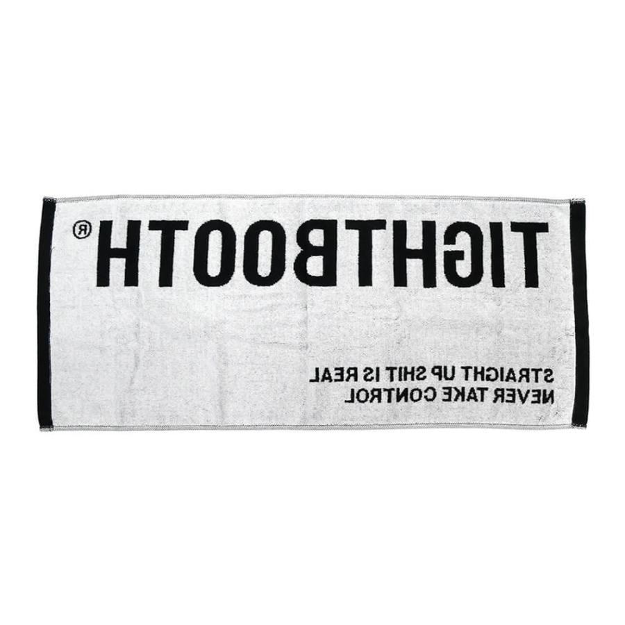 タイトブースプロダクション　バスタオル　ブラック TIGHTBOOTH PRODUCTION TIGHTBOOTH（TBPR）TOWEL タイトブース