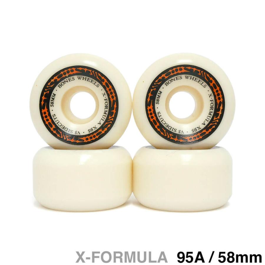 BONES WHEEL ボーンズ ウィール X-FORMULA 95A V5 SIDECUT 26 58mm