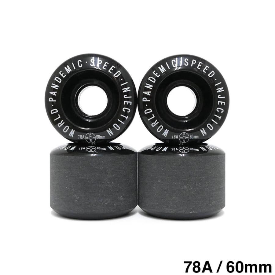 FESN WPSI クルーザーウィール 60mm 78A 4個セット FESN WHEEL エフイーエスエヌ ソフトウィール（クルーザー） W.P.S.I