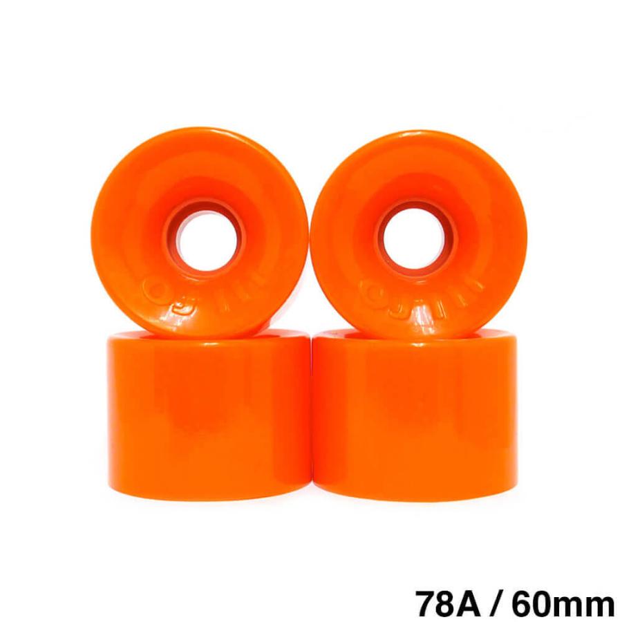 未使用OJwheels78a60mmソフトウィールクルーザースケートskate OJ WHEEL オージェー ソフトウィール（クルーザー） HOT JUICE（78A